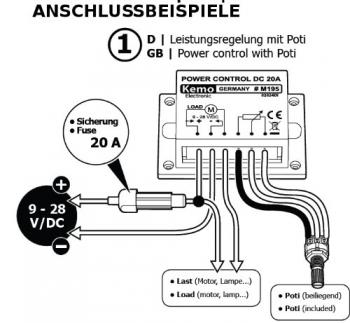 Produktbild Kemo PWM Leistungsregler Baustein M (Diverse)