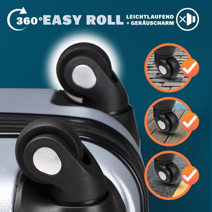 Produktbild Monzana Hartschalenkoffer (34 l, Handgepäck (bis 50l))