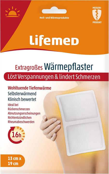 Image du produit Lifemed Patch chauffant XL avec effet 16h, lot de 5 (5 x)