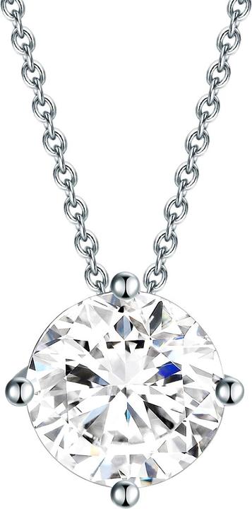 Immagine prodotto Trilani Catena da donna in argento Sterling Zirconia 40,0 cm di base + 5,0 cm di estensione - 16260 (Argento, 40 - 45 cm)