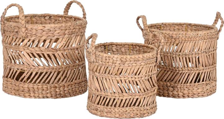Produktbild Esprit Basket set Home Natural Metal Natural Fibre (3 Pieces) (3 x)