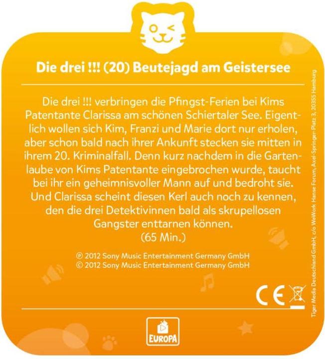 Produktbild Tigermedia Die drei Folge 55: Wildpferd in Gefahr (Deutsch)