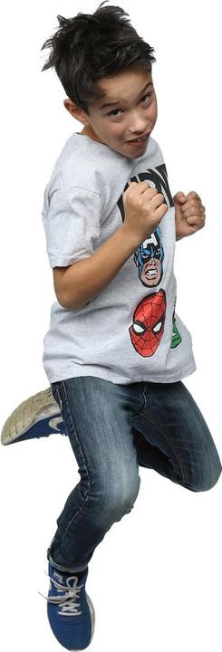 Actual product image Boys Comics Main Heads T-Shirt (152, 158)