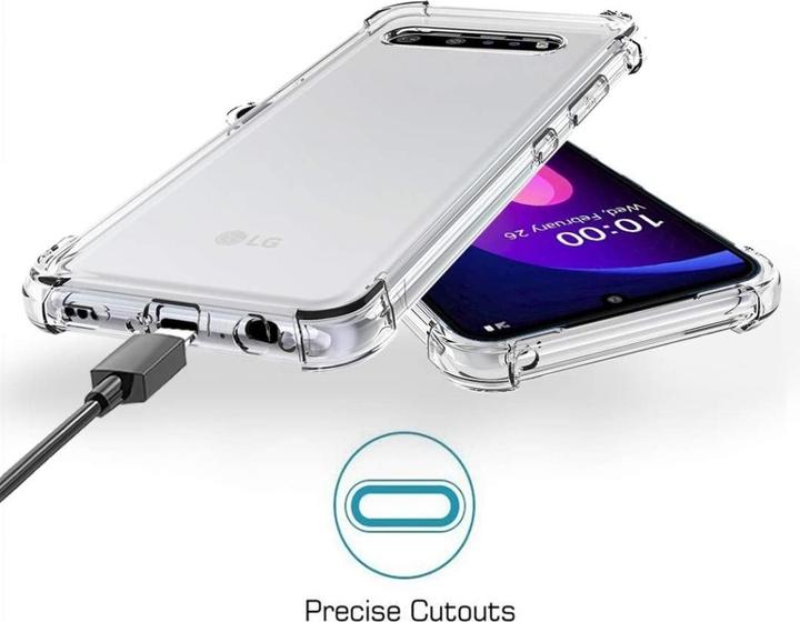 Immagine prodotto Screenguard LG V60 ThinQ 5G Crystal Soft Airbag Bumper (LG V60 ThinQ 5G)