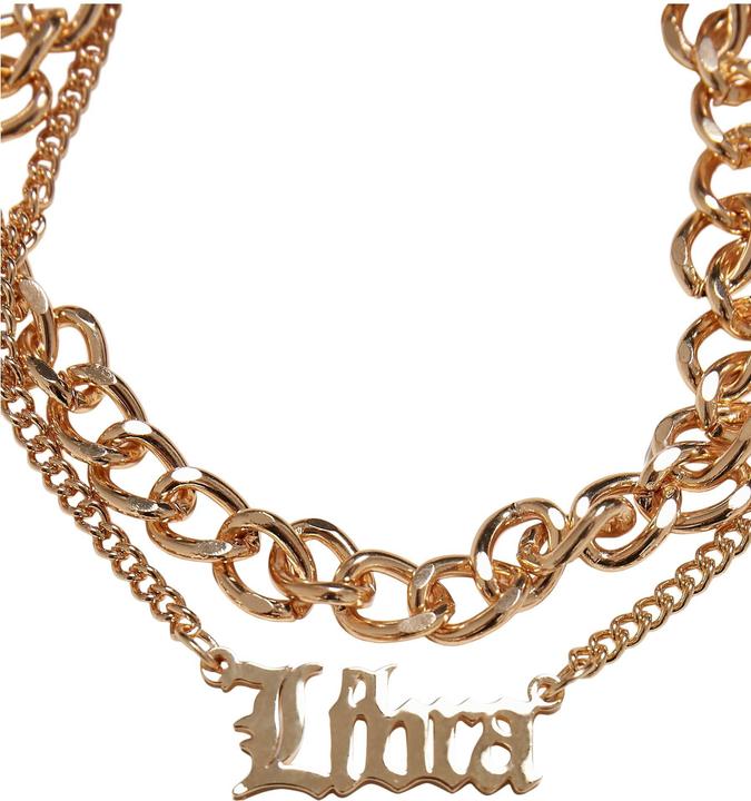 Actual product image Urban Classics Zodiac Golden Anklet - 17154 (80% Iron, 20% stainless steel)