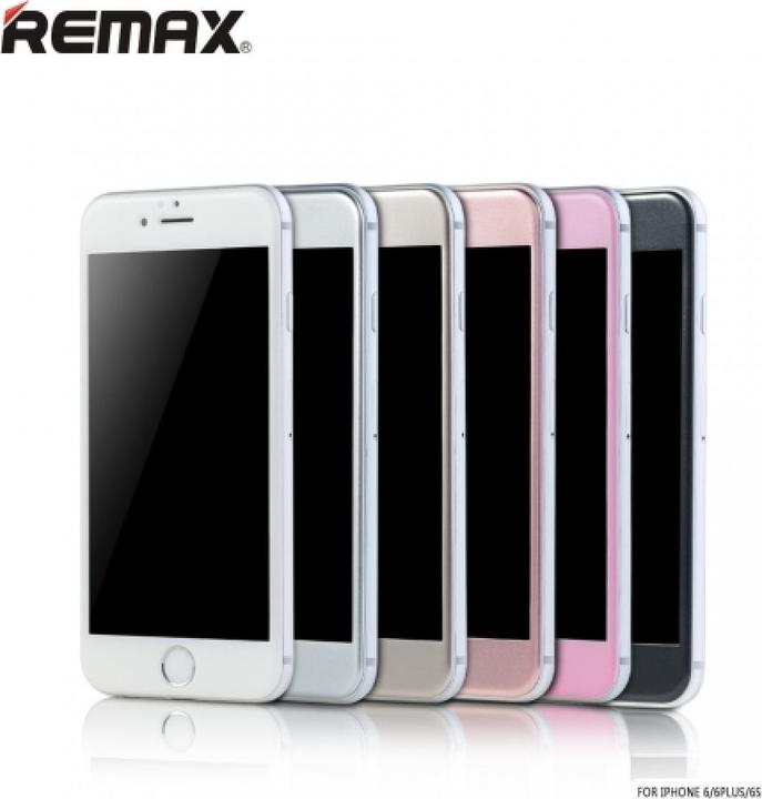 Image du produit Remax iVisor verre blindé tempéré pour iPhone 6/6S avec cadre en aluminium (1 pièce(s), Apple iPhone 6)