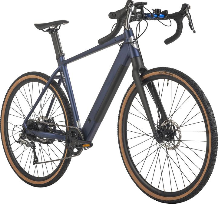 Immagine prodotto Adore E-gravel bike 28" in alluminio GTR-770 motore posteriore 30NM / 10Ah blu scuro opaco (52 cm)