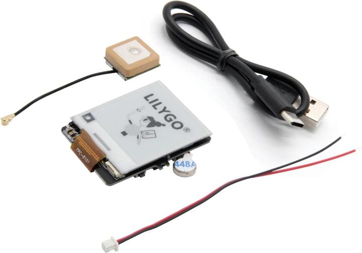 Immagine prodotto Lilygo T-Wrist ESP32+GPS ePaper con display da 1,54 pollici