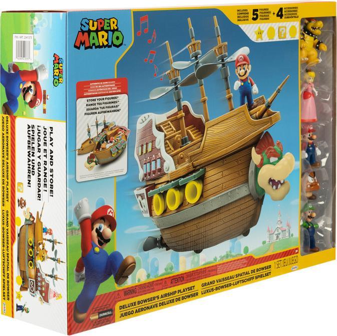 Produktbild Super Nintendo - Deluxe Bowser Ship Playset (413734)