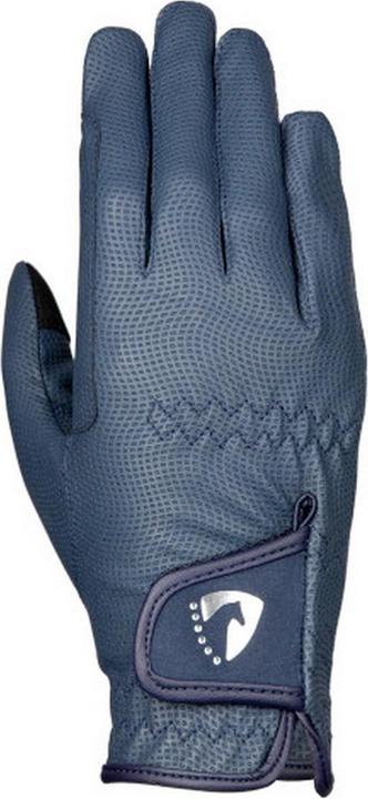 Hy Glitzer Reithandschuhe Kunststoff PU