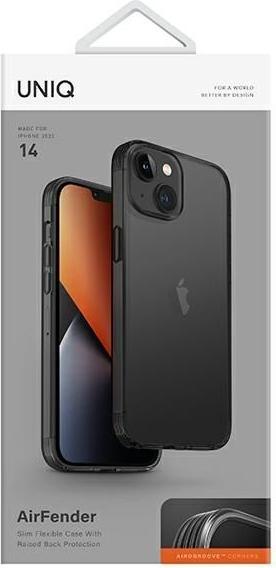 Produktbild Uniq etui Air Fender iPhone 14 6,1" szary/smoked grey tinted (Apple iPhone 14)