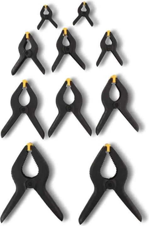 Produktbild Kinzo Spring clamps 10pc (105 mm)