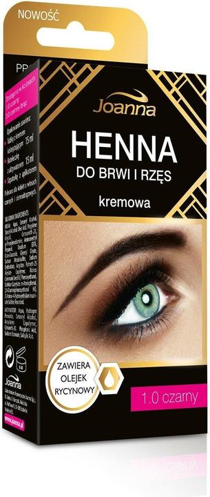 Immagine prodotto Joanna Crema all'henné per sopracciglia e ciglia 1.0a 15ml (Crema corpo, 15 ml)