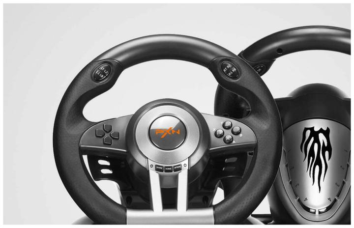 Actual product image PXN Gaming Wheel PXN-V3 (PC / PS3 / PS4 / XBOX ONE / SWITCH) (PS3, PS4, Xbox One S, PC, Switch)