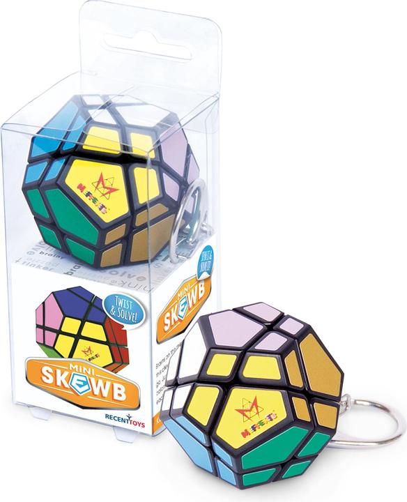 Actual product image Recent Toys Mini Skewb, d/f from 9 years, 1 player, with keychain (5 x 5)