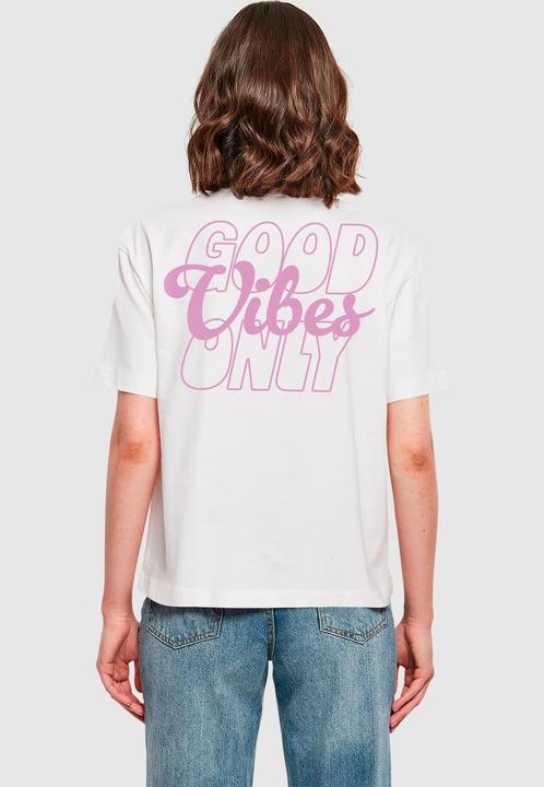 Produktbild Miss Tee Good Vibes Wording Tee - 173959 (L)