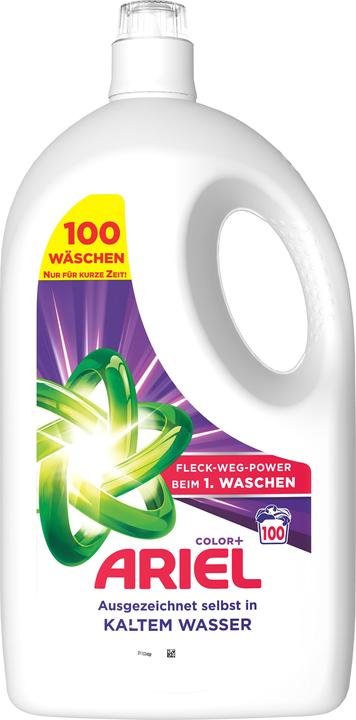 Image du produit Ariel Color+ (100 Cycles de lavage, Lessive liquide)