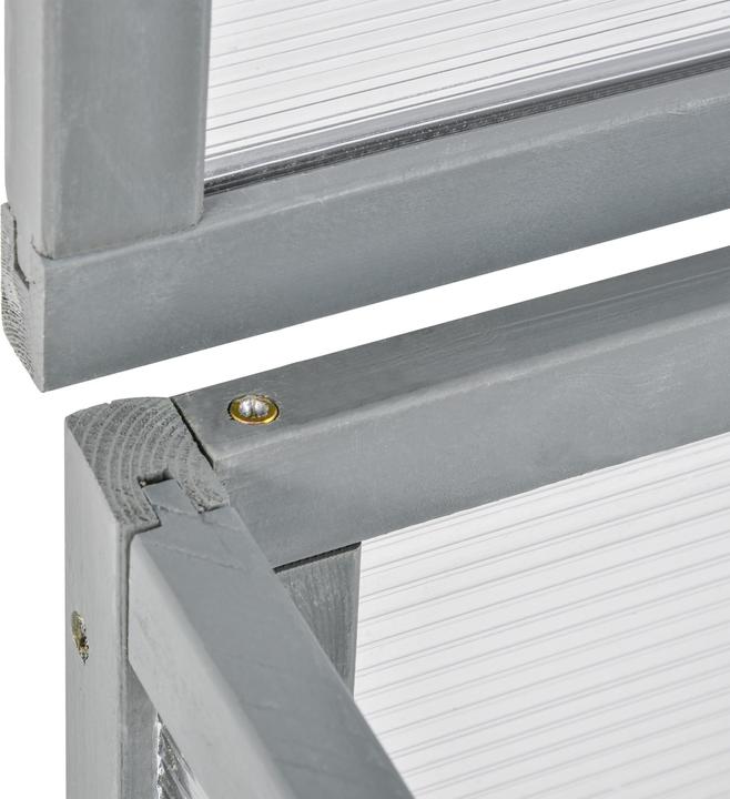 Actual product image Outsunny Cold Frame with Wooden Frame