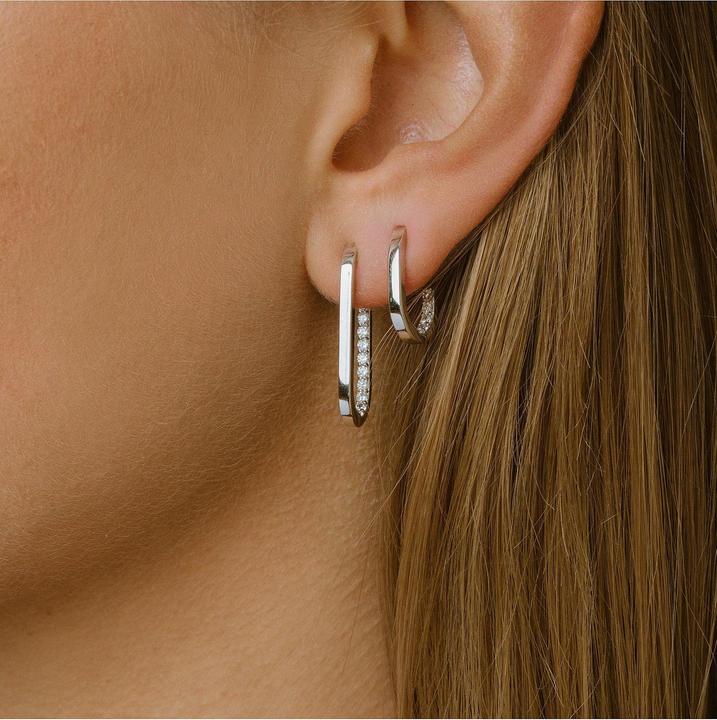 Image du produit Sif Jakobs Charm boucles d'oreilles en argent Capizzi SJ-E42210-CZ - Longueur : 1.7 centimetres (Argent 925)