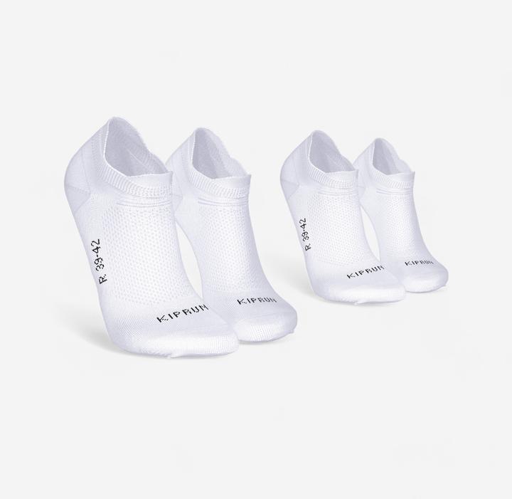 Image du produit Kiprun Chaussettes de course fines et invisibles pack de 2 - Run 500 (39, 42)