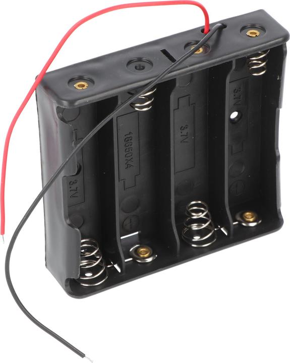 Actual product image Efest Battery holder for 4x 18650 cells with connector (4S1P)