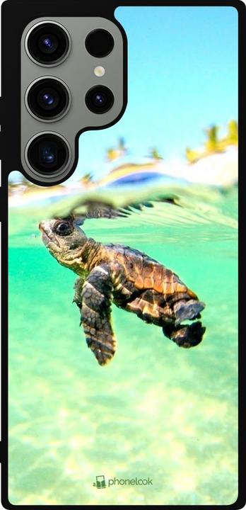 Actual product image PhoneLook Cover Silicone black Turtle Underwater (Samsung Galaxy S23 Ultra)