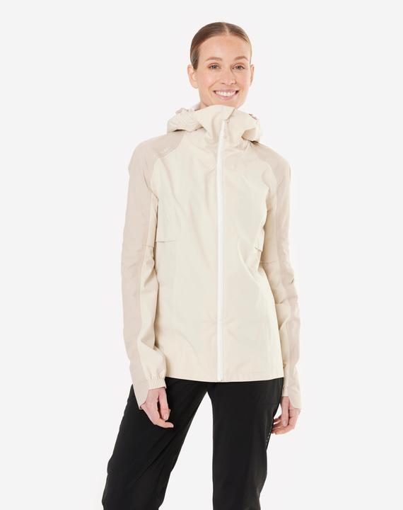 Actual product image Rockrider Bicycle rain jacket MTB Expl 700 ladies beige (L)
