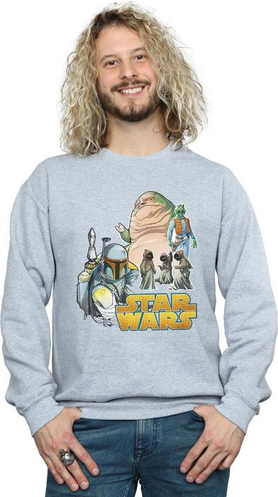 Immagine prodotto Star Wars Vintage Montage Felpa Uomo (XXL)