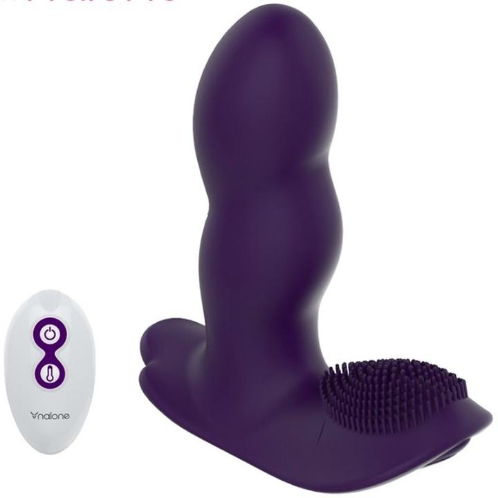 Image du produit Nalone Vibromasseur anal "Loli" avec télécommande et picots de stimulation