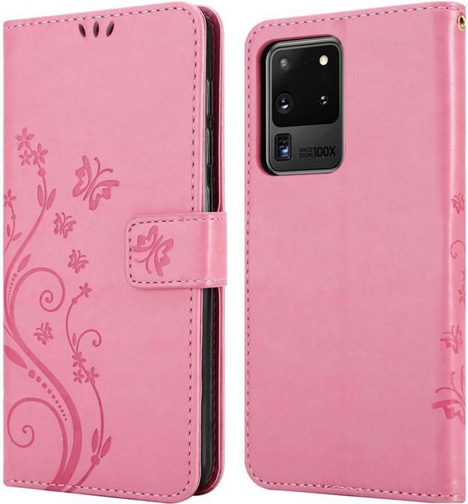 Actual product image Cadorabo Flower Book Cover (Samsung Galaxy S20 Ultra)