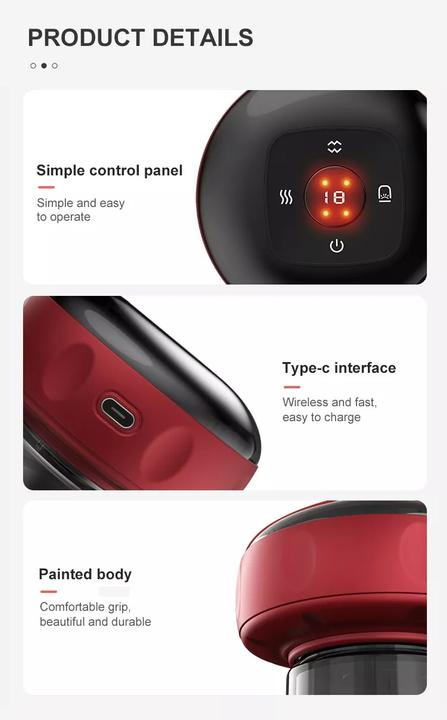 Actual product image PhoneLook Ventouse électrique de massage thérapeutique anti-stress et anti-cellulite