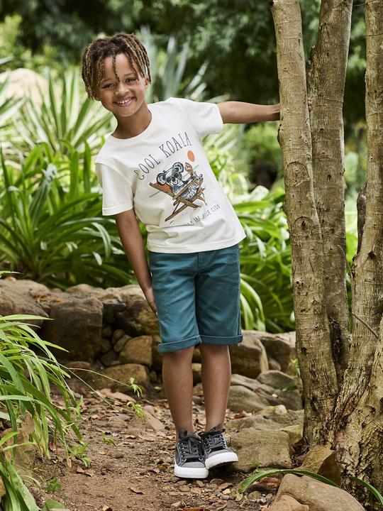 Produktbild Vertbaudet Jungen T-Shirt, Tierprint (92)