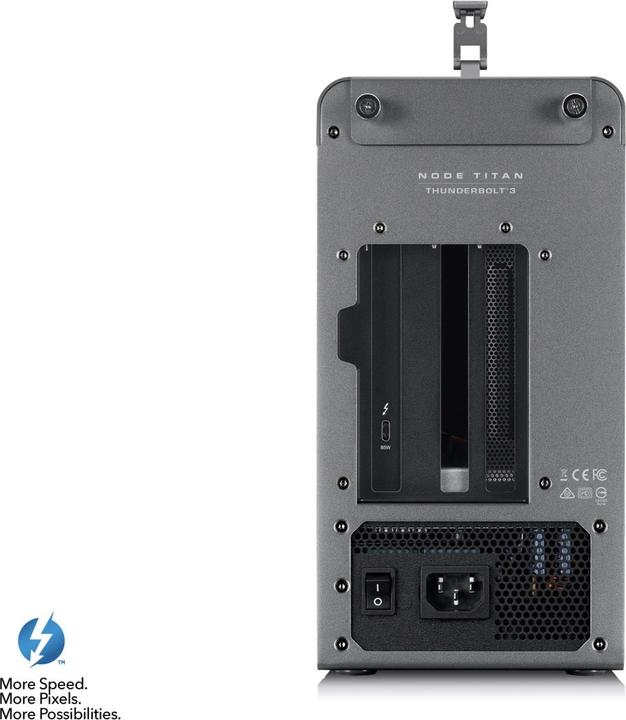 Actual product image Akitio Titanium node (2.5")