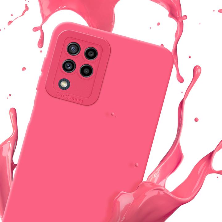 Productafbeelding Cadorabo Hoesje voor Samsung Galaxy M22 / M32 4G in TPU Fluid LM162 Style (Samsung Galaxy M22, Samsung Galaxy A32)