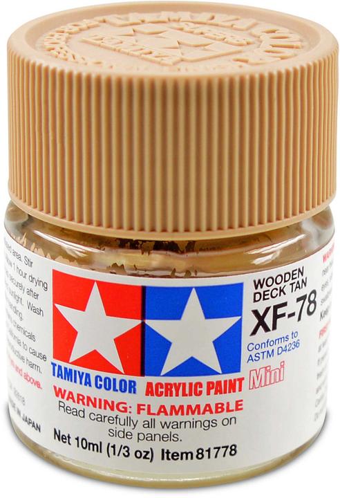 Image du produit Tamiya M-Acr.XF-78 Wooden Deck Tan