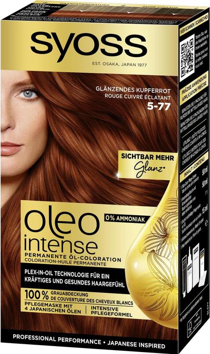 Image du produit Syoss Oleo Intense (5-77 Rouge cuivré brillant)