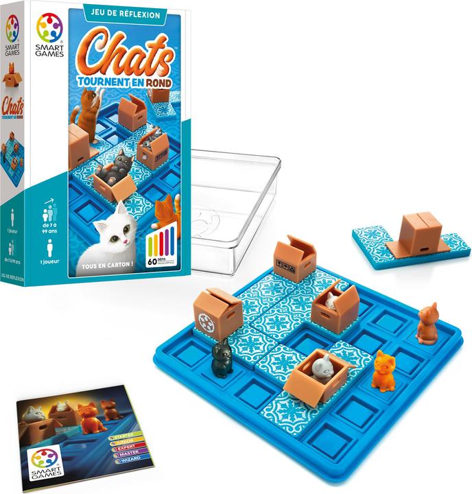 Immagine prodotto Smart Games Il gatto corre in cerchio (Francese, Multilingue, Inglese)