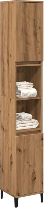Produktbild VidaXL Badschrank Hochschrank Badezimmerschrank Badmöbel Schrank Artisan-Eiche