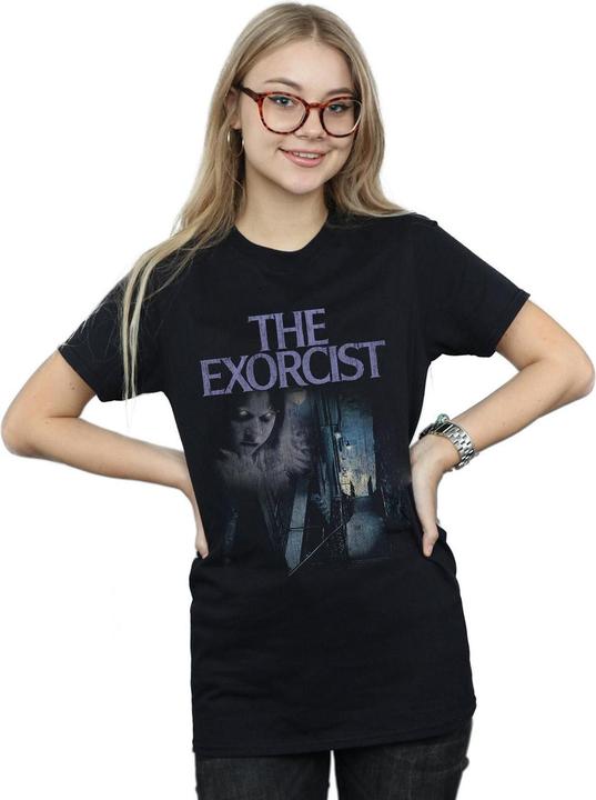 Immagine prodotto The Exorcist Distressed Steps Maglietta Ampia Donna (5XL)