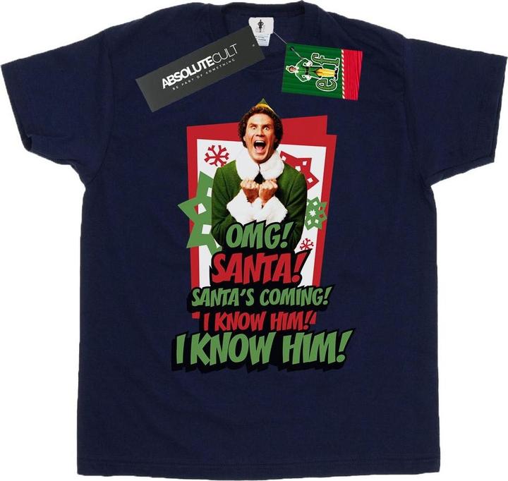 Image du produit Elf - T-shirt OMG SANTA - Femme (XXL)