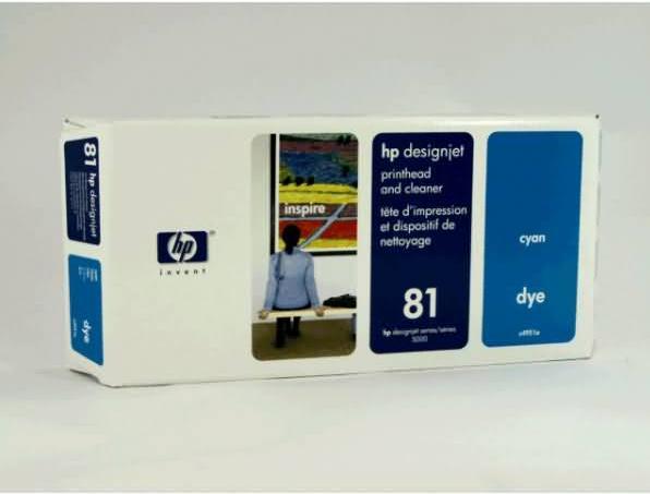 Produktbild HP 81 und Reiniger (C)