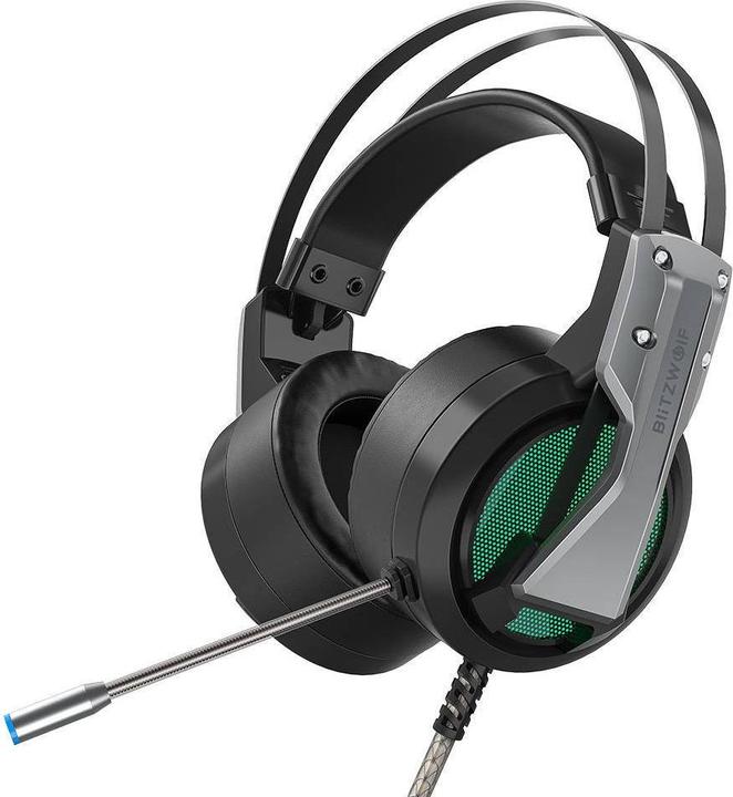 Produktbild BlitzWolf BW-GH1 gamer headphones RGB (Kabelgebunden)