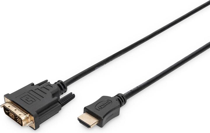 Produktbild Digitus DVI — HDMI (Typ A) (2 m, DVI, HDMI)