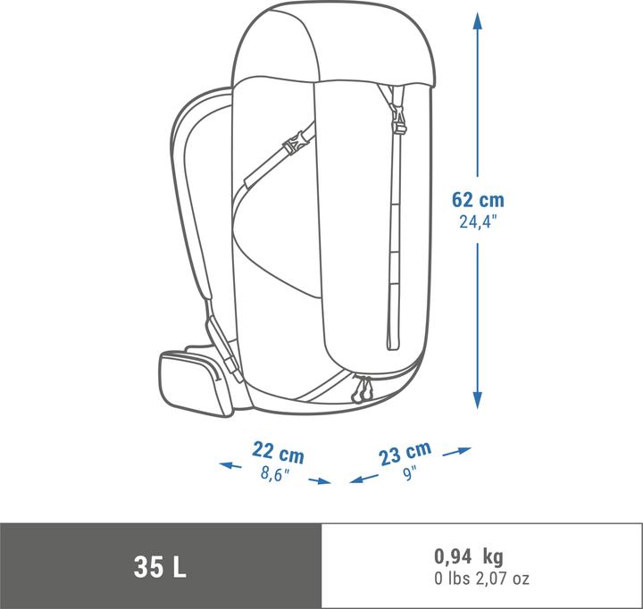 Produktbild Quechua 331005 (35 l)