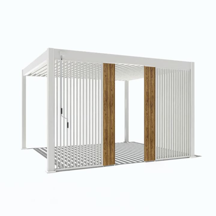 Produktbild Weide Wand-Element in Eichenholz mit 3D-Optik 31cm aus Aluminium (6 cm, 31 cm)