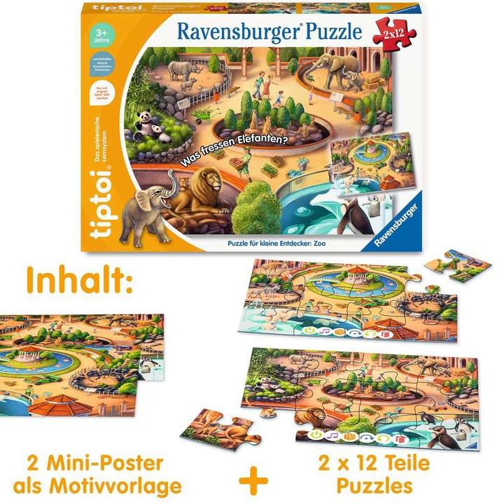 Produktbild tiptoi Zoo (12 Teile)