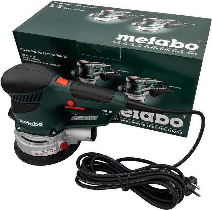 Actual product image Metabo SXE 450 TurboTec (Eccentric grinder, 350 W)