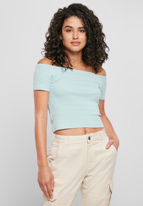 Image du produit Urban Classics Ladies Off Shoulder Rib Tee (L)