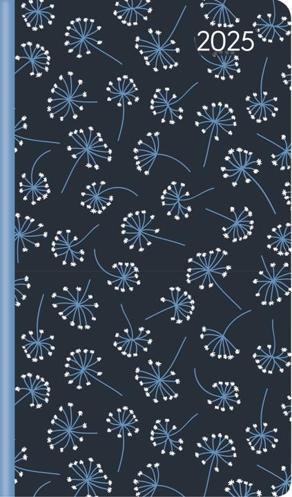 Actual product image Alpha Edition Slimtimer Style Paisley 2025 pocket calendar, 9x15,6cm, calendar with 128 pages (German)