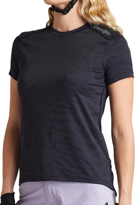 Produktbild Troy Lee Designs Womens Lilium SS Jersey, Tiger Jacquard, black, M (M)